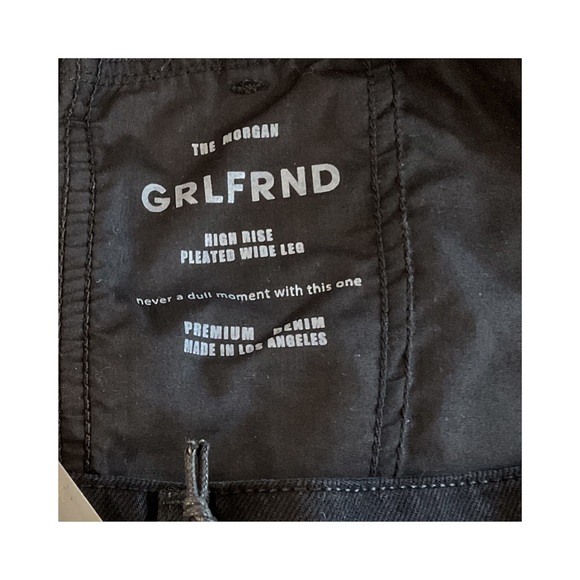 NWT GRLFRND Jeans The Morgan High Rise Wide Leg Jeans - Picture 13 of 15